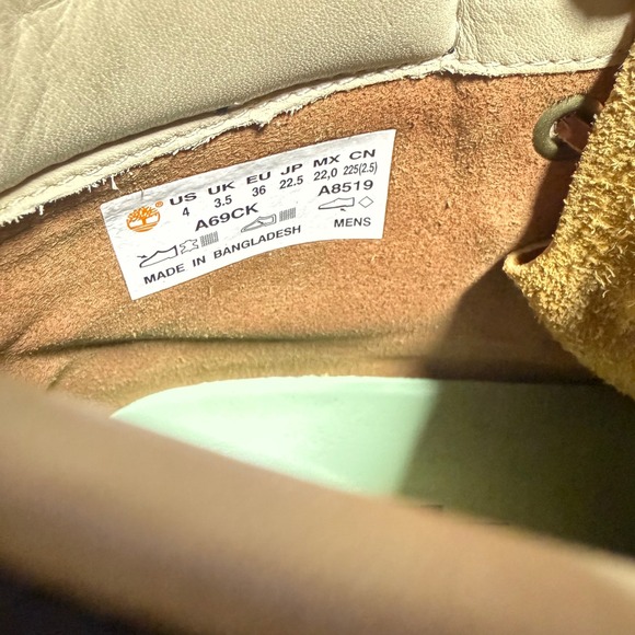 Timberland x NINA CHANEL ABNEY 50th Anniversary Future 73 Rare Sz 4 Mens - Picture 5 of 10